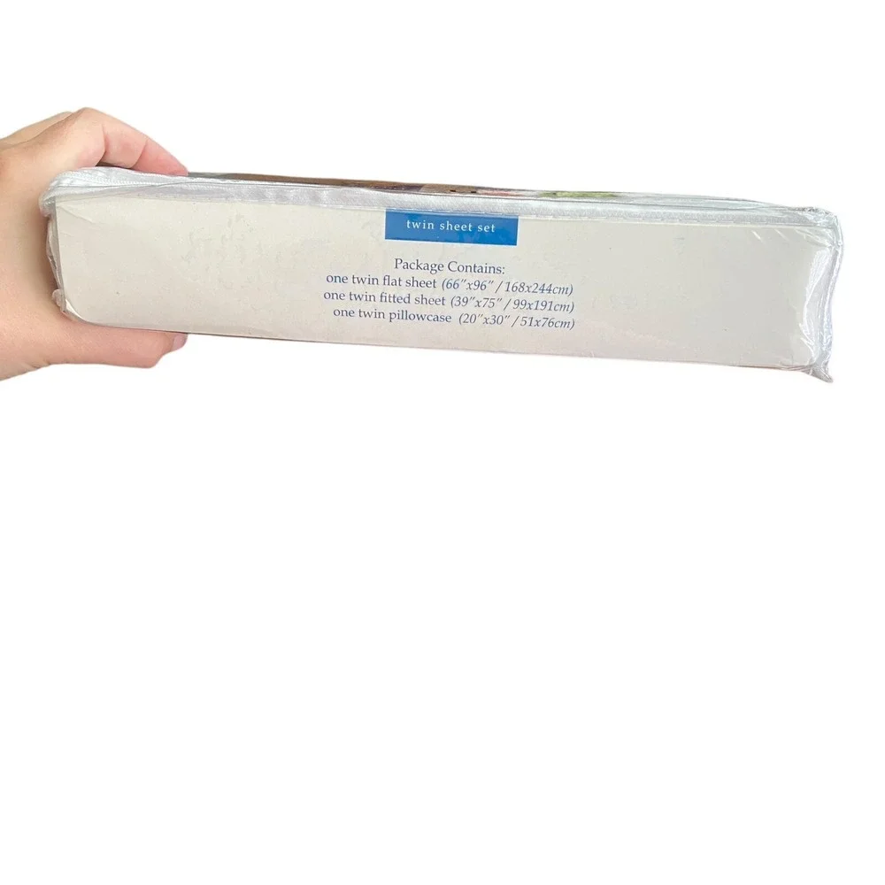 Beacon Safe Haven Linens Green Twin Sheet Set Bacteria Virus‎ Mold Protection